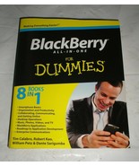 Blackberry All-In-One for Dummies by William Petz, Timothy Calabro, Robe... - $4.06