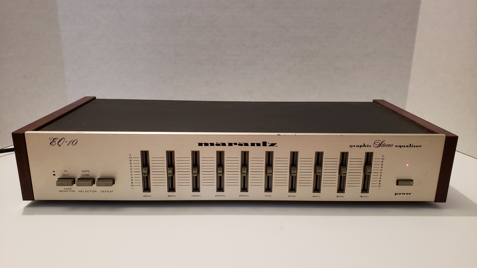 Marantz EQ10 Stereo Graphic Equalizer Equalizers