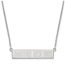 SS  Boston Red Sox Small Bar Necklace - $97.17