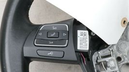 09 - 17 Volkswagen CC Eos Golf 3-Spoke Multifunction Steering Wheel Blck Leather image 6