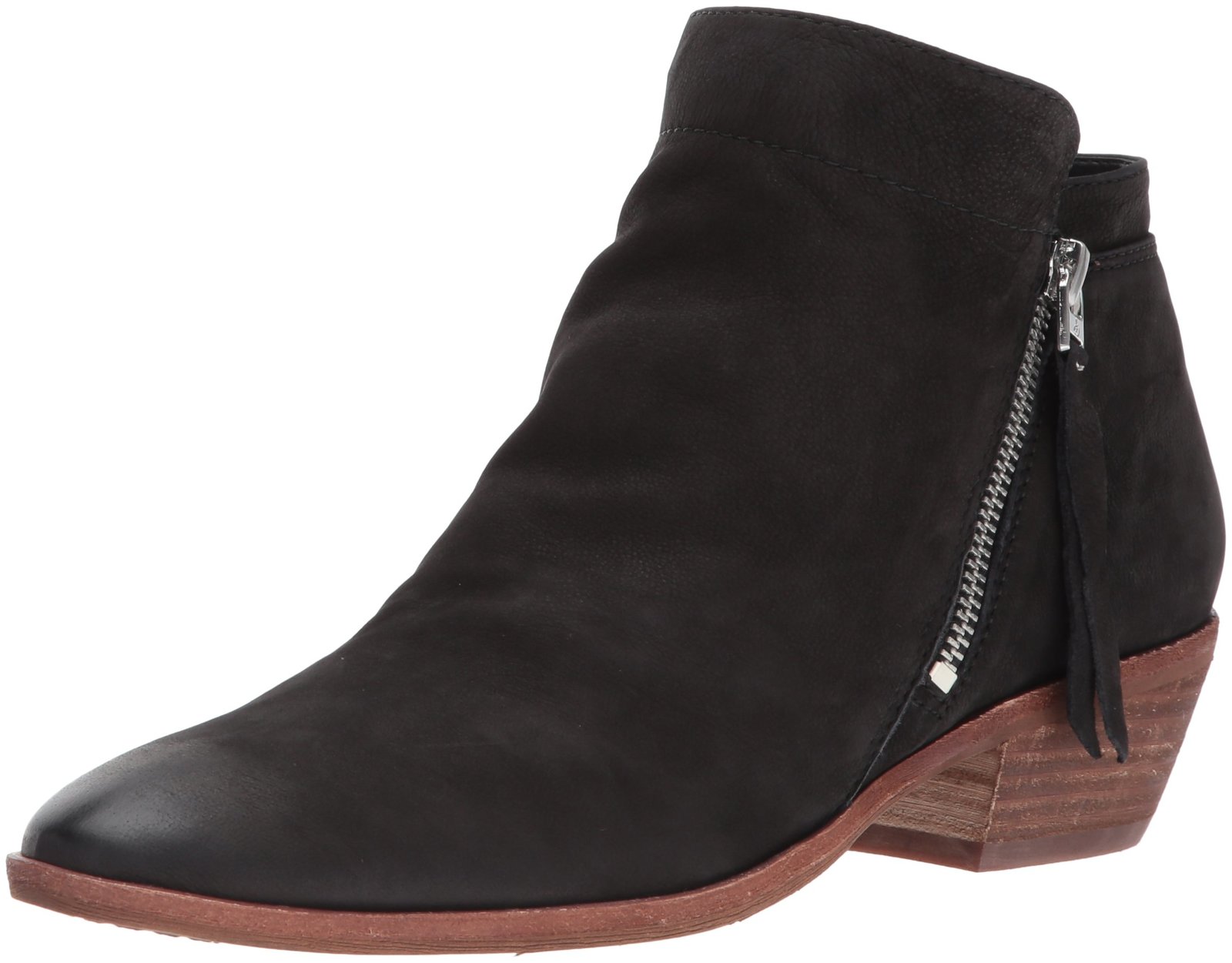 Sam Edelman Women's Packer Ankle Boot Black Leather 8 M US - Boots