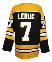 Any Name Number Cincinnati Stingers Hockey Jersey New Yellow Rich Leduc Any Size image 2