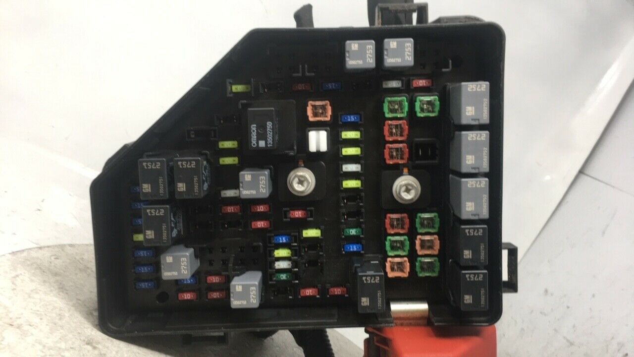 20152017 Buick Enclave Fusebox Fuse Box Relay Module 1597722 25259