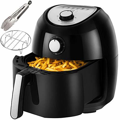 Air Fryer, 5.8 Quarts Air Fryers w/Accessories Cookbook, Grill Rack and