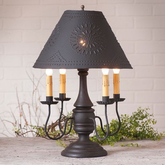 dark wood table lamps