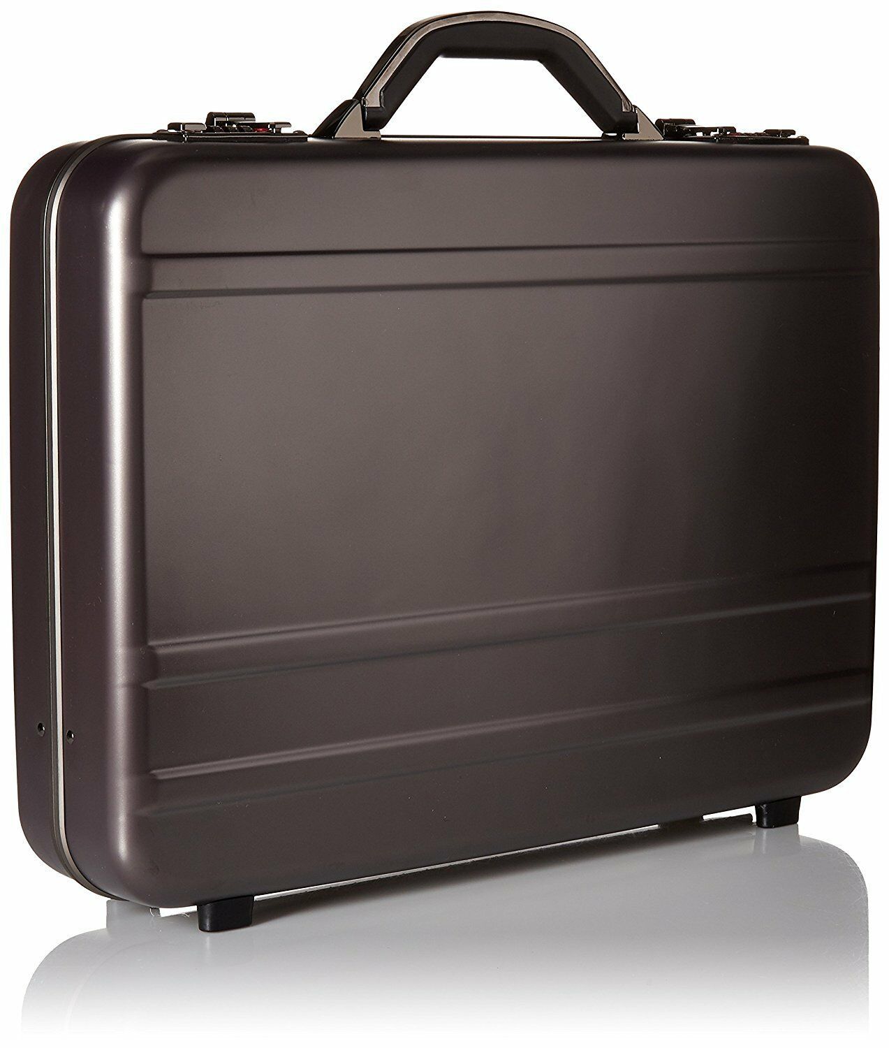 Samsonite Delegate 3.1 Polycarbonate Laptop Attache Case Briefcase Gunmetal Shoes