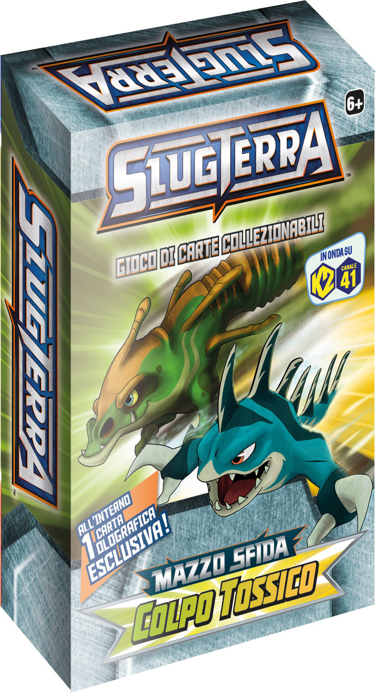 Slugterra Cards Game TCG Colpo Tossico Deck Gedis Italy