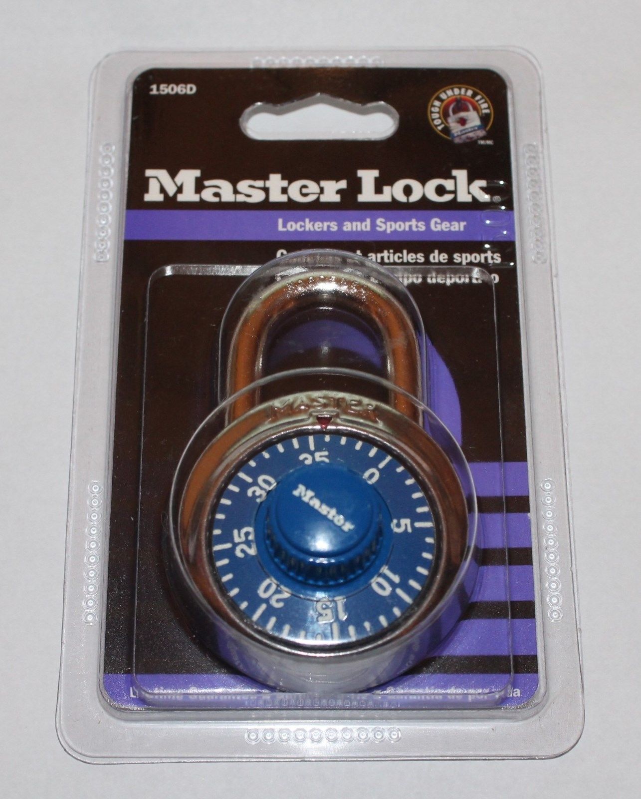 New Master Lock Combination for Lockers and Sports Gear