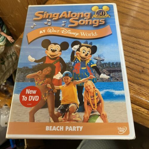 Sing-Along Songs: Beach Party at Walt Disney World (DVD) NEW Surfin ...