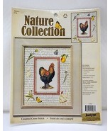 Janlynn Nature Collection Rooster Counted Cross Stitch Kit with Mat #115562 - $9.45