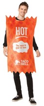 Rasta Imposta Taco Bell Sauce Packet Hot Costume One Size - $80.35