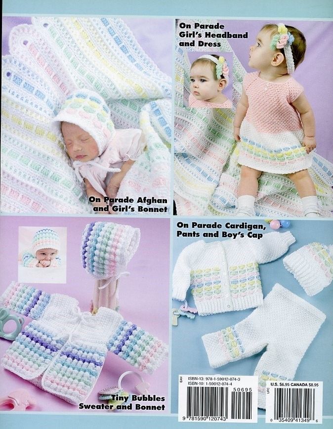 Summer Sweeties Little Girls Outfits Crochet Pattern//Instructions 4 Designs