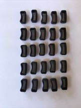 25 Pieces - 1/2” (12.7mm) Plastic Keeper Belt Loop Square Loop Dog Colla... - $2.97