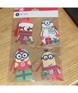 American Greetings Despicable Me Minion Made Holiday Christmas Gift Tags 8 Count - $3.99