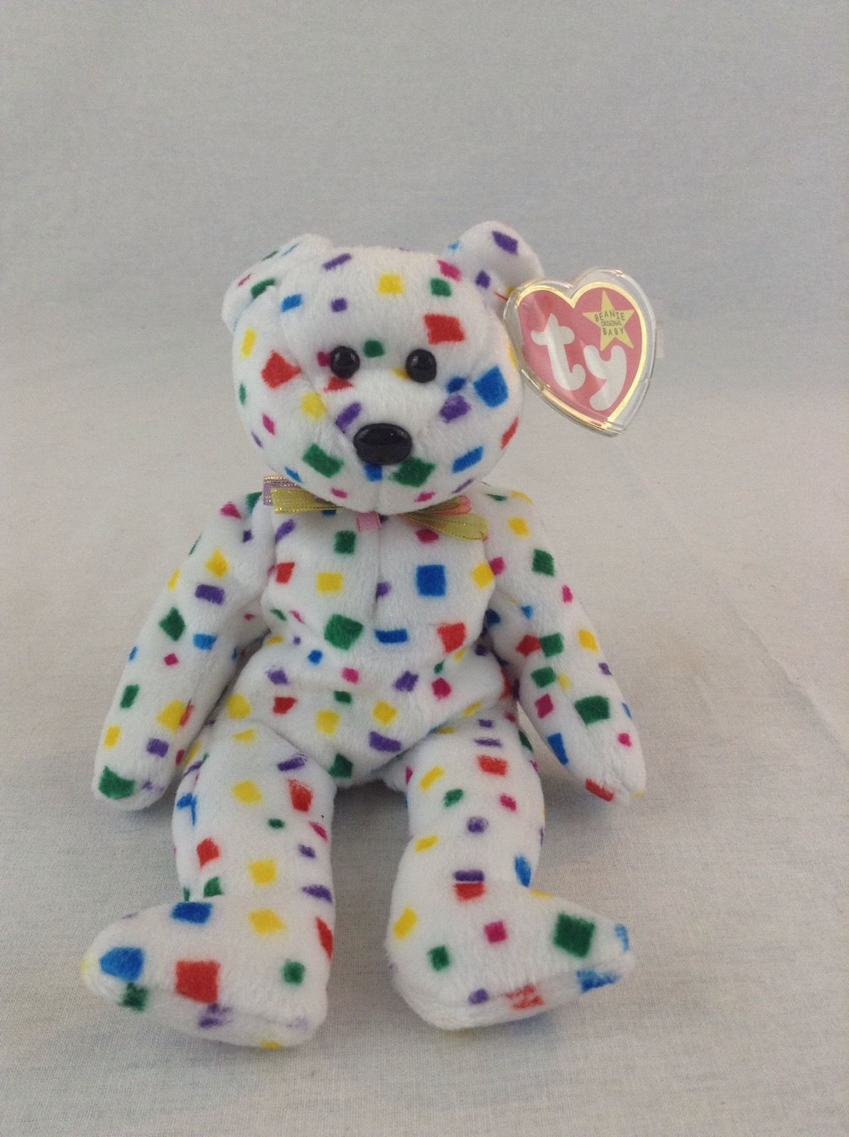 1999 Ty Beanie Baby Ty 2K Confetti Teddy and 50 similar items