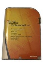 Microsoft Office Professional 2007 With Product Key - $64.35