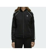 Adidas Originals Women&#39;s Superstar Track Jacket NEW AUTHENTIC Black/Whit... - $64.99
