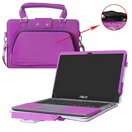 Asus Vivobook S14 Case2 In 1 Accurately Designed Protective Pu Cover Purple Cases Covers 3308