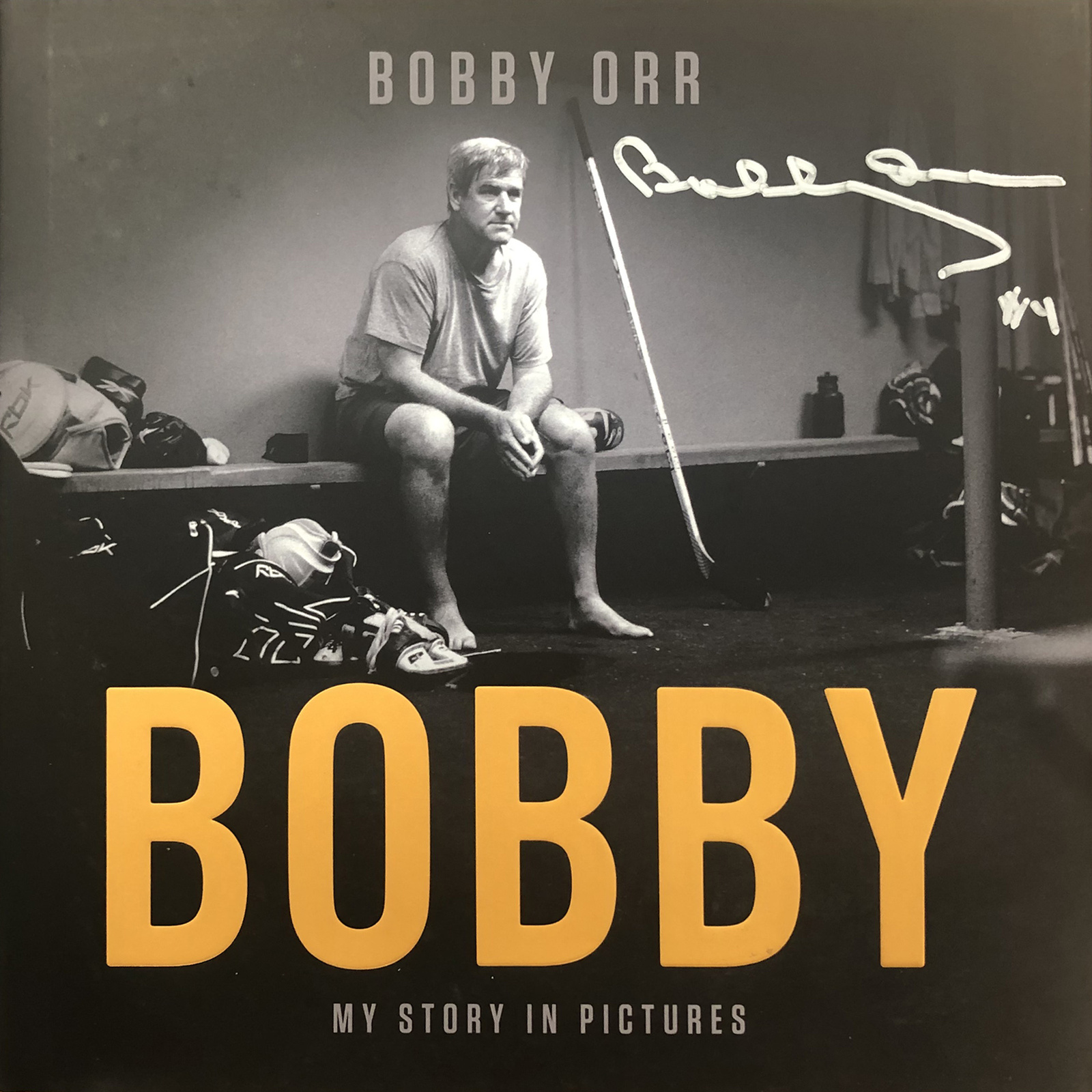 Bobby Orr Signed Book - Bobby: My Story In Pictures