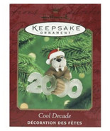Hallmark Keepsake Ornament Cool Decade 2000 #1 Walrus Santa Hat - $7.25