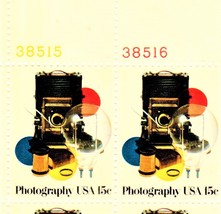 U S Stamps -Photography USA 10 - 15Cent Stamps,Camera & Photography Equipment - $6.25