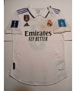 Karim Benzema Real Madrid Club World Cup Champions Match Soccer Jersey 2... - $110.00