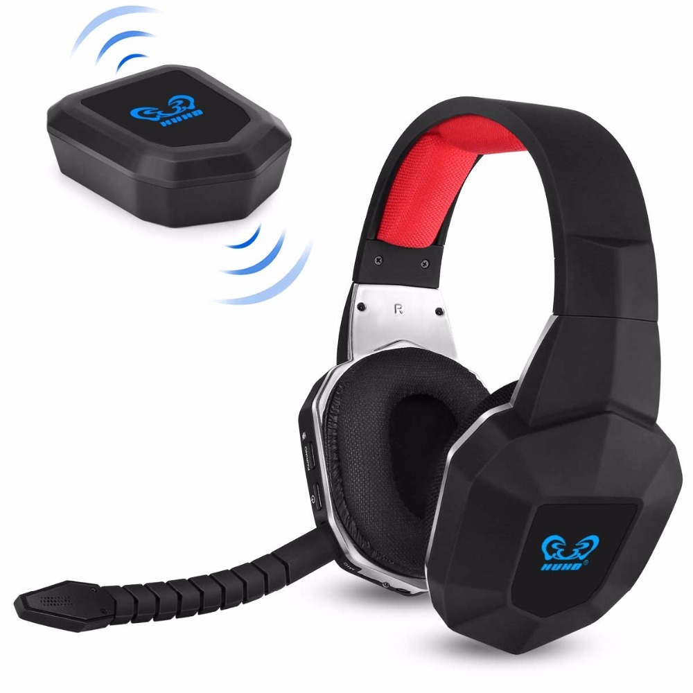 HUHD HWN9 7.1 Surround Sound Stereo Wireless Gaming Headset Headphones