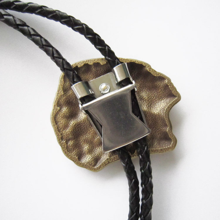 Western Tie Clips Bolo Tie For Men Vintage Bronze Plated Chief Bolo Tie