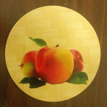 1 Natural Bamboo Heat Pad, Kitchen Decor, ROUND, square, approx. 7&quot;, 3 A... - $7.91