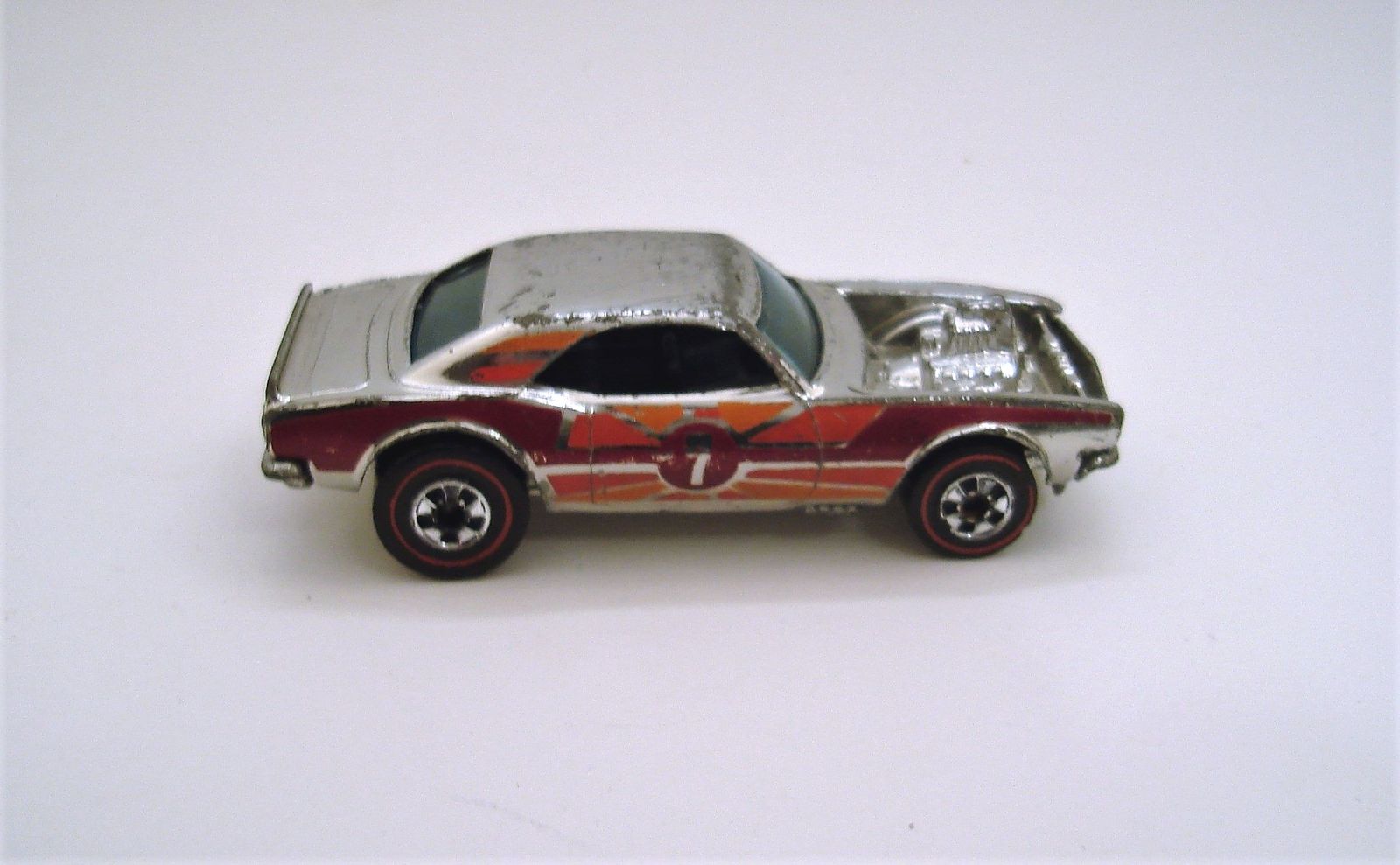 Heavy Chevy Hot Wheels Super Chromes 1976 Redline - Vintage Manufacture