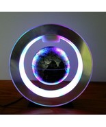 Fun Mag Lev floating anti-gravity LED lit world globe in orig. box - $50.00