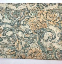 Croscill Messina Floral Teal Gold 2-PC Window Valances - $48.00