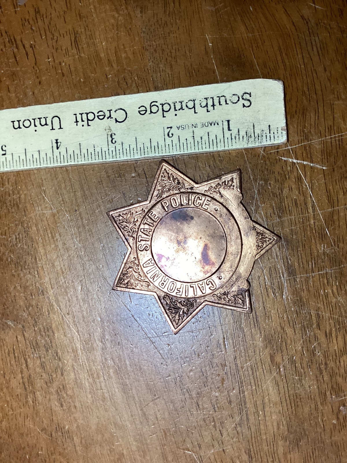 California state police police badge California highway patrol chips