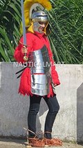 GERMAN STYLE LADIES MEDIEVAL ARMOR WITH FREE RED COTTON GAMBESON BY NAUTICALMART