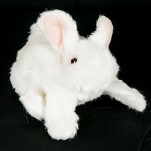 Folkmanis White Bunny Rabbit Puppet Plush 7" Hand Soft Stuffed Animal Toy - $11.74