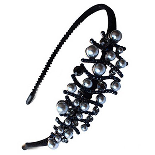Fashion Beads Diamond Hair Hoop Headdress Headband