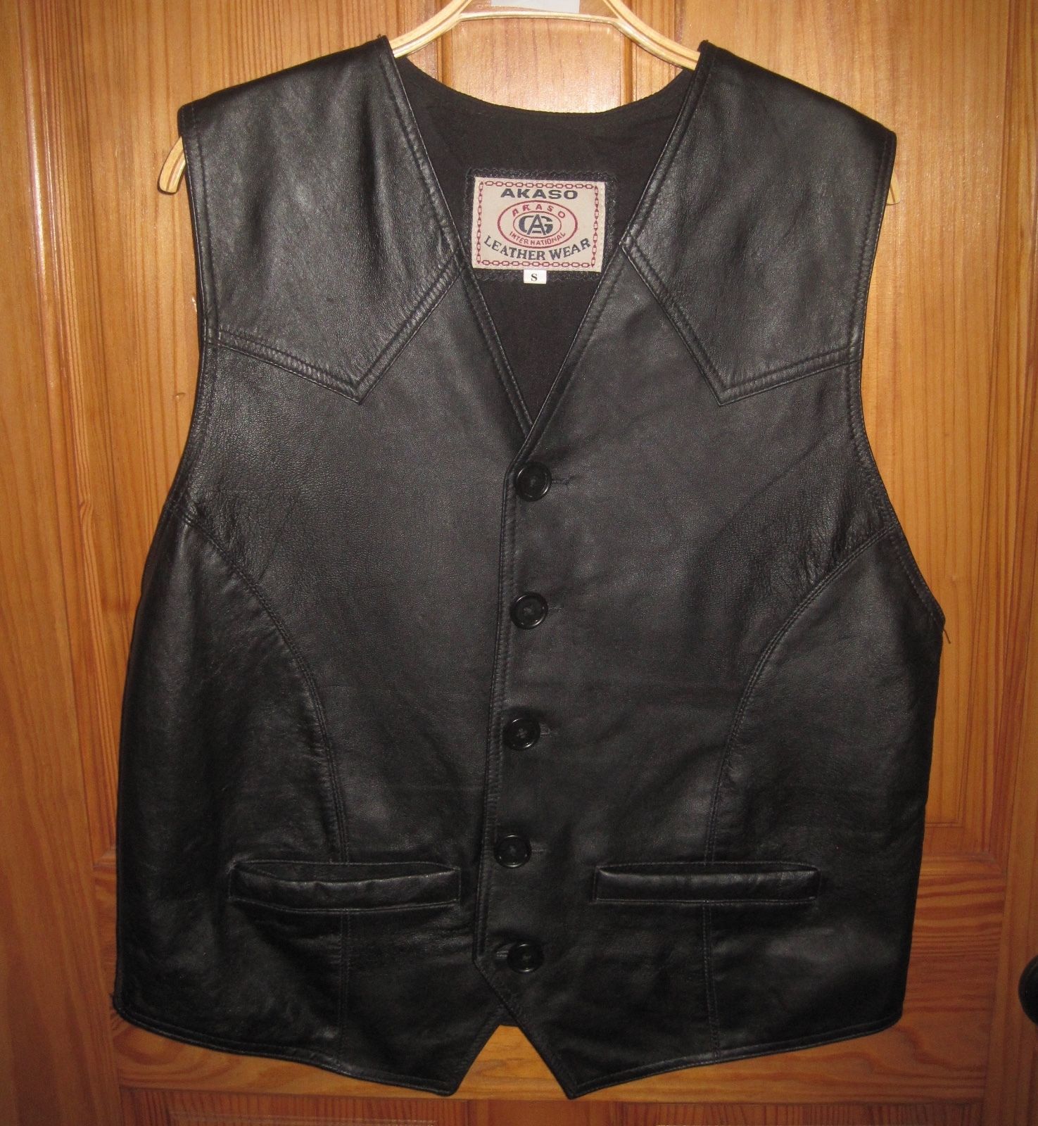New Ladies Leather Braided Vest