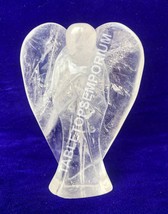 5&quot; Crystal Quartz Angle Figurines Hand Curved Collectible Housewarming G... - $179.00