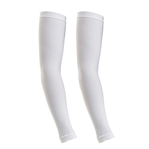 ReLive Women’s Microfiber Stretchy Arm Sleeves White - Other Baseball ...