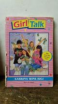 Sabrina Wins Big Girl Talk Golden Books - $2.96