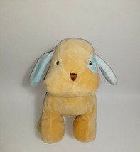 a plush tan BUNNY RABBIT soft spots sounds chatter Ganz