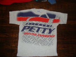 Vintage 90&#39;s Richard Petty Nascar All Over Print T Shirt XL  - $55.54