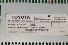 Lexus Toyota Pioneer Radio Stereo Audio Amp Amplifier 86100-0e010 GM-8337ZT image 4