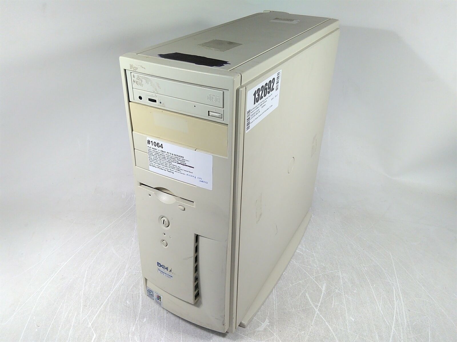 Dell Dimension XPS T500 Retro Gaming Tower PC Pentium III 500MHz 128MB