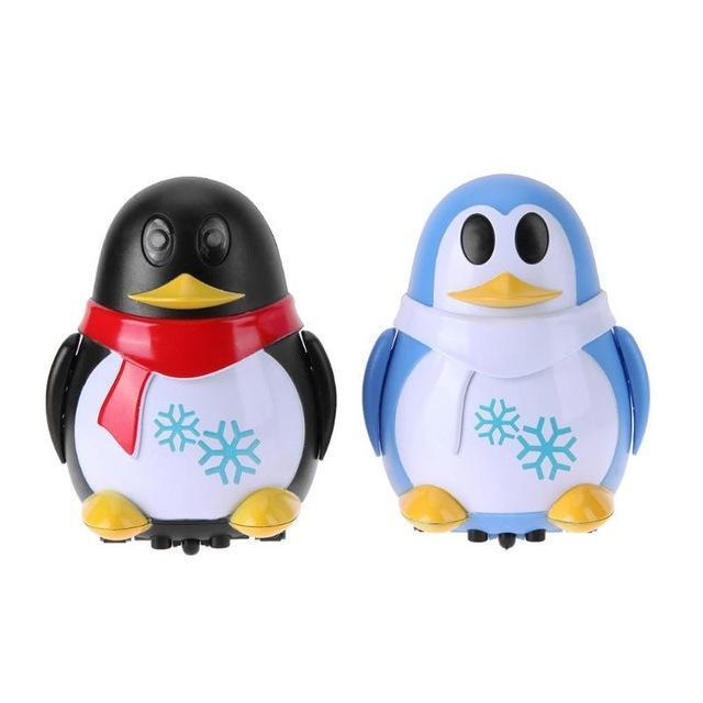 Electric Robot Toys Inductive Car Line Penguin Automatic Induction