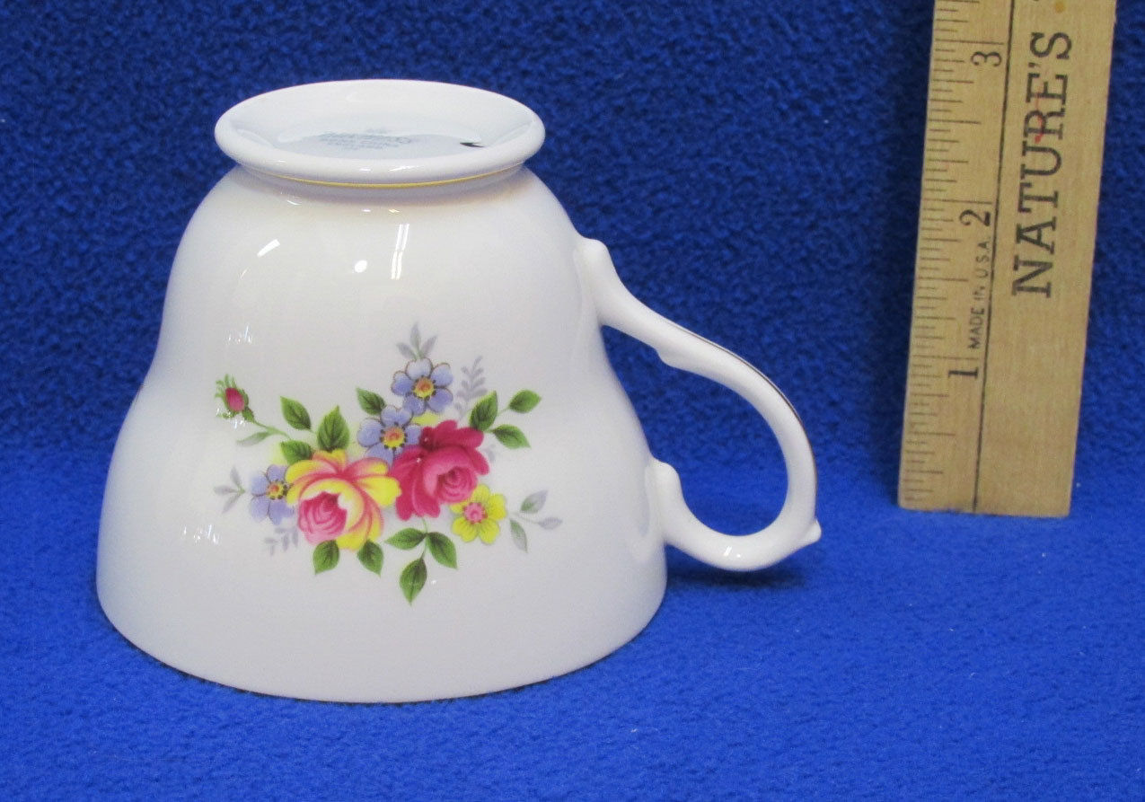 Tea Cup & Saucer Duchess Bone China England Pink Rose Colorful Flower