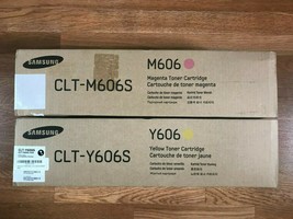 Genuine Samsung CLT-606S MY Toner Set For CLX-9350ND/9352NA Same Day Shipping!! - $183.15