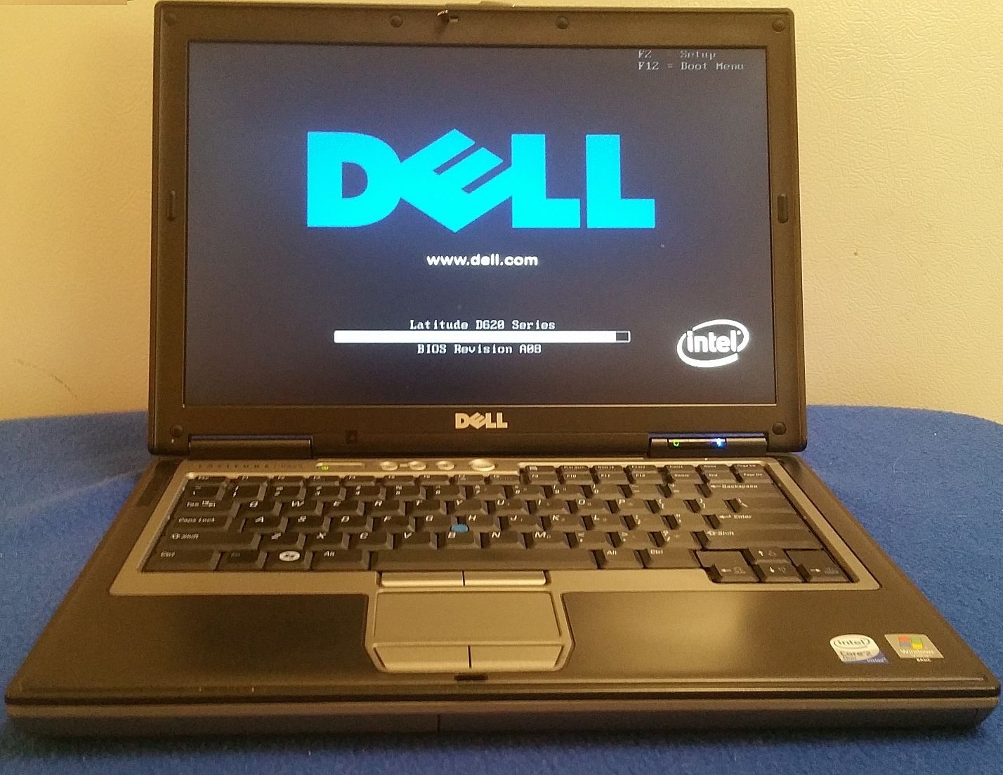 Dell Latitude D620 Laptop Windows XP Core2 Duo 60GB HD DVD WiFi ...