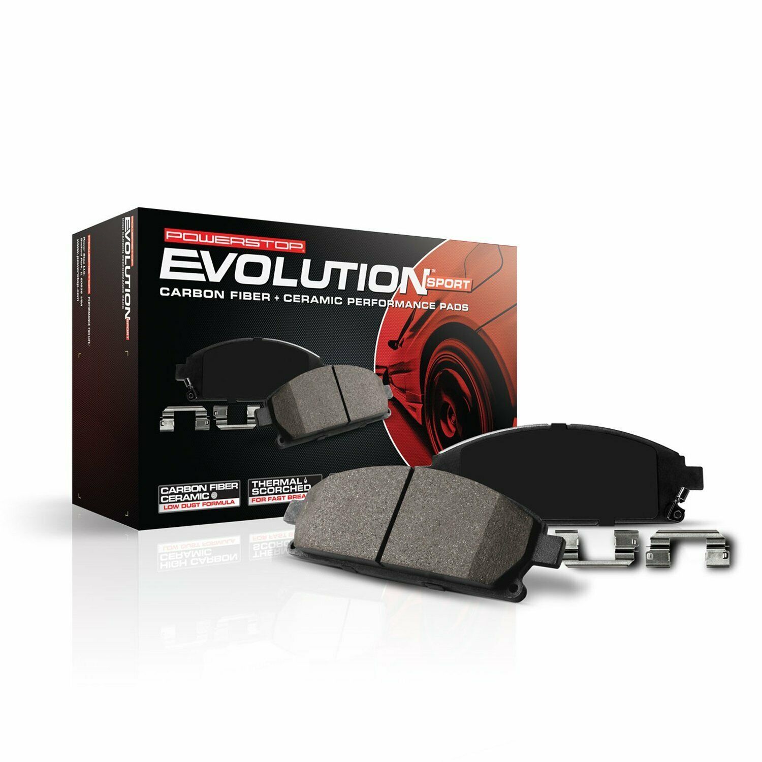 Power Stop (Z23866) Z23 Evolution Sport Brake Pads Front Accessories