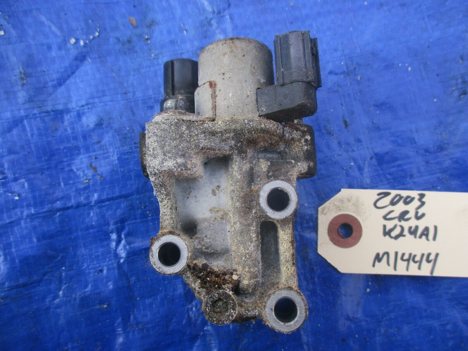 0206 Honda CRV K24A1 vtec solenoid assembly OEM engine motor K24 ivtec